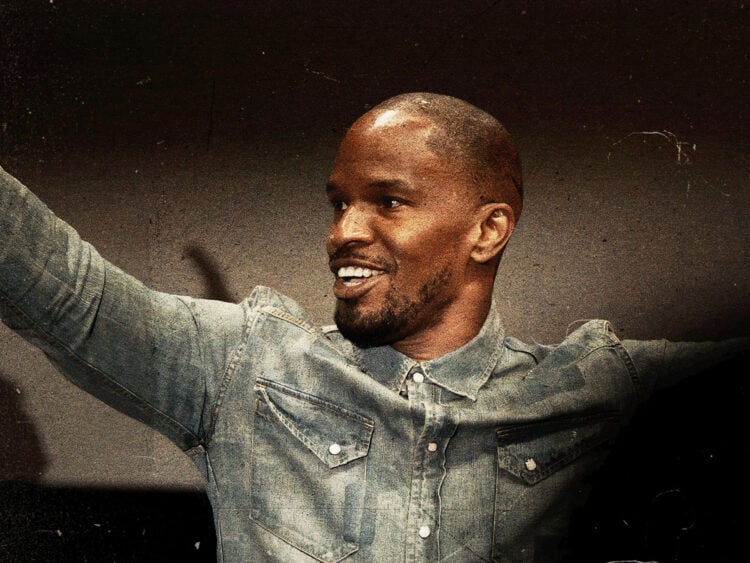 Jamie Foxx speaking at the 2013 San Diego Comic Con