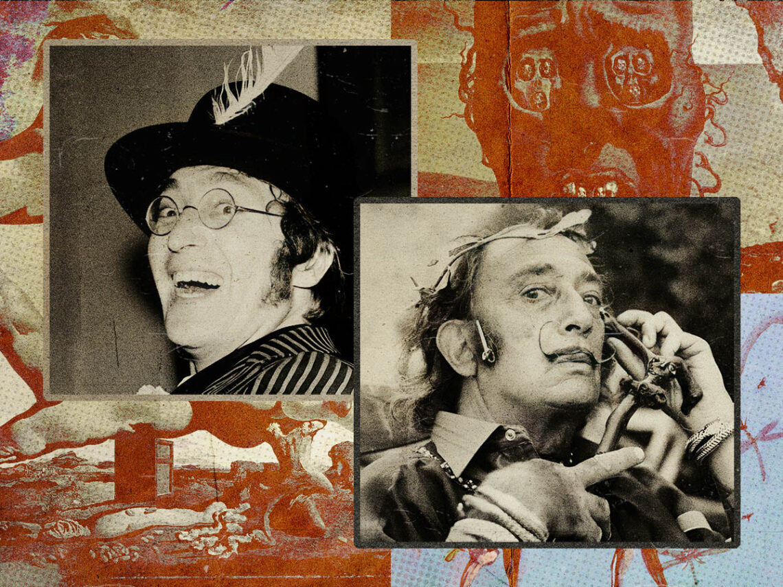 John Lennon - Salvador Dalí - The Beatles - Artist