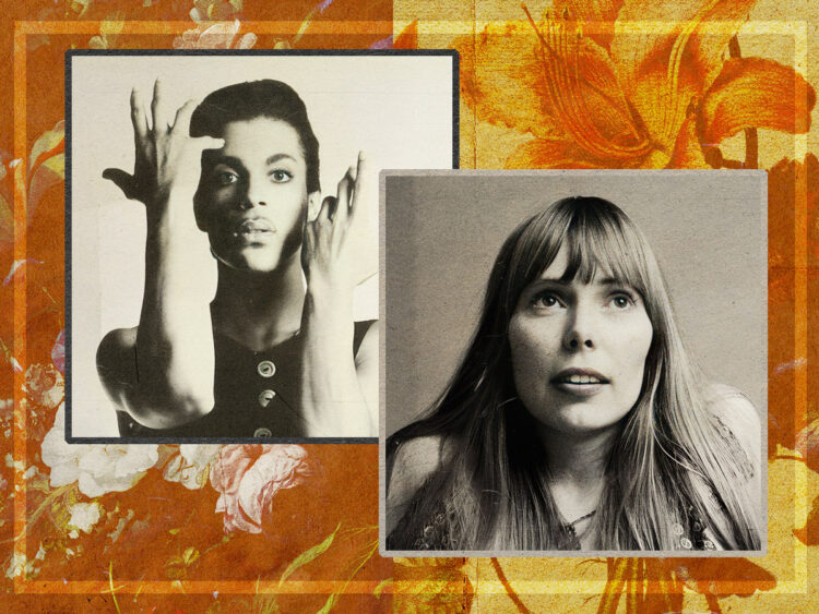 Joni Mitchell - Prince - Split Image