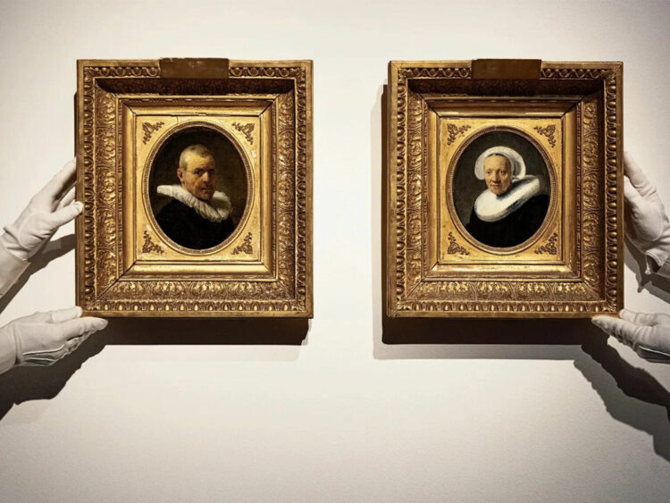 Rembrandt Portraits - Jan Willemsz. van der Pluym - Jaapgen Carels - 1824