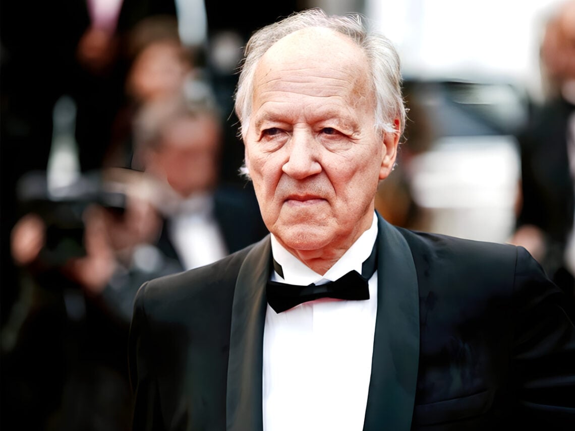 Werner Herzog attends the premiere of the movie "Les Plus Belles Annees D'Une Vie" during the 72nd Cannes Film Festival on May 18, 2019