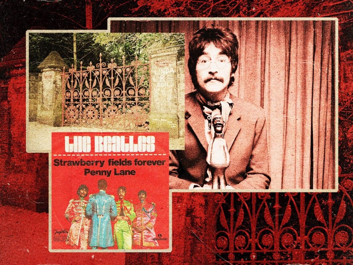 When thieves stole the gates from John Lennon's 'Strawberry Fields'
