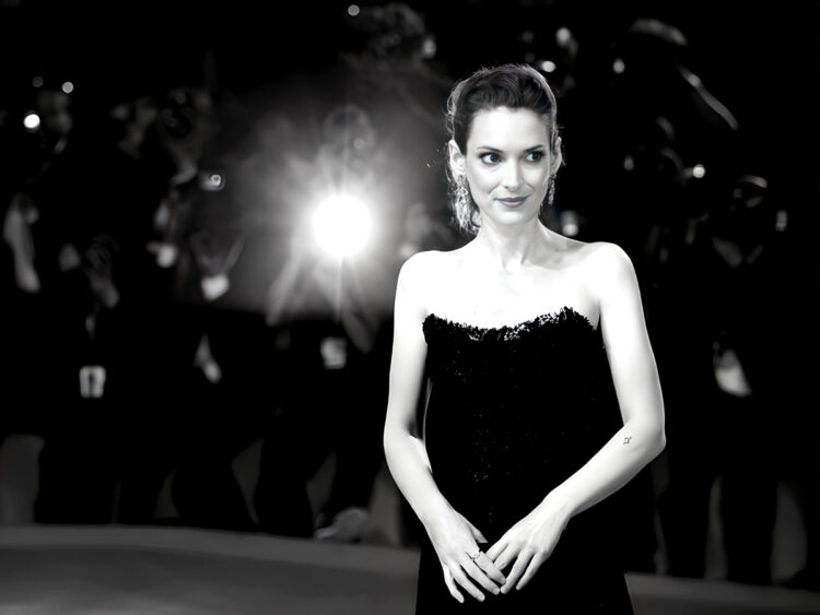 Winona Ryder attends 'The Iceman' premiere during the 69th Venice Film Festival on August 30, 2012 in Venice, Italy