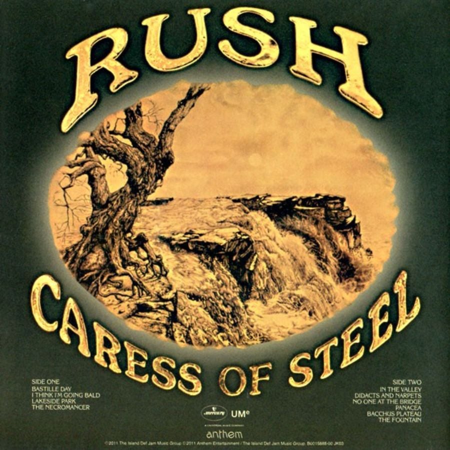 caress of steel - rush