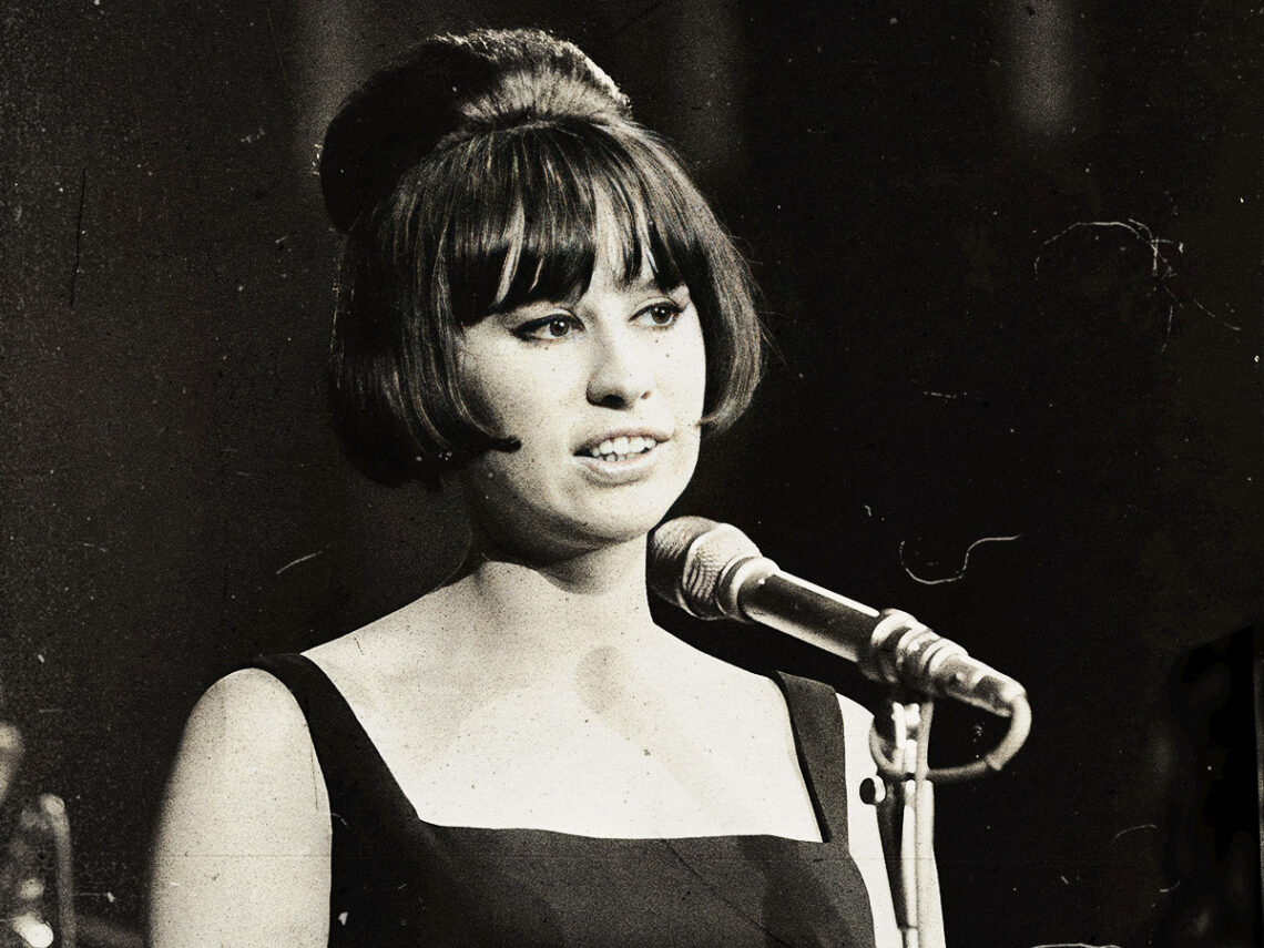 Astrud Gilberto performing in Amsterdam, 1966