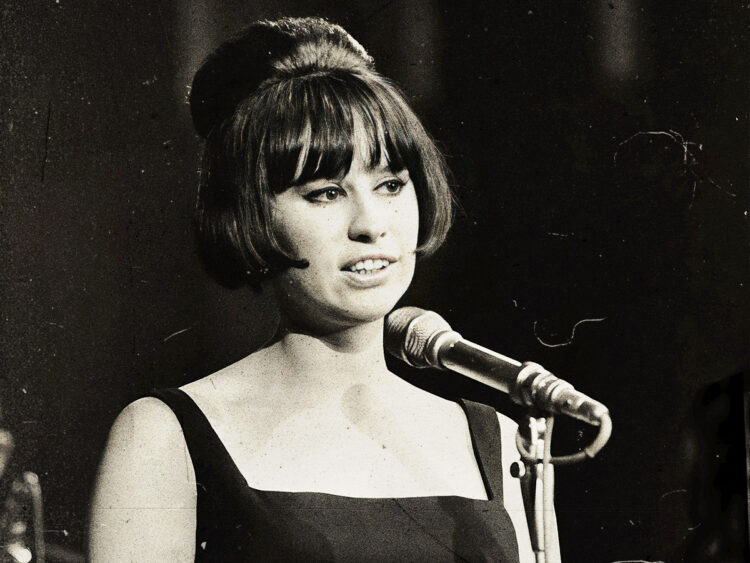Astrud Gilberto performing in Amsterdam, 1966