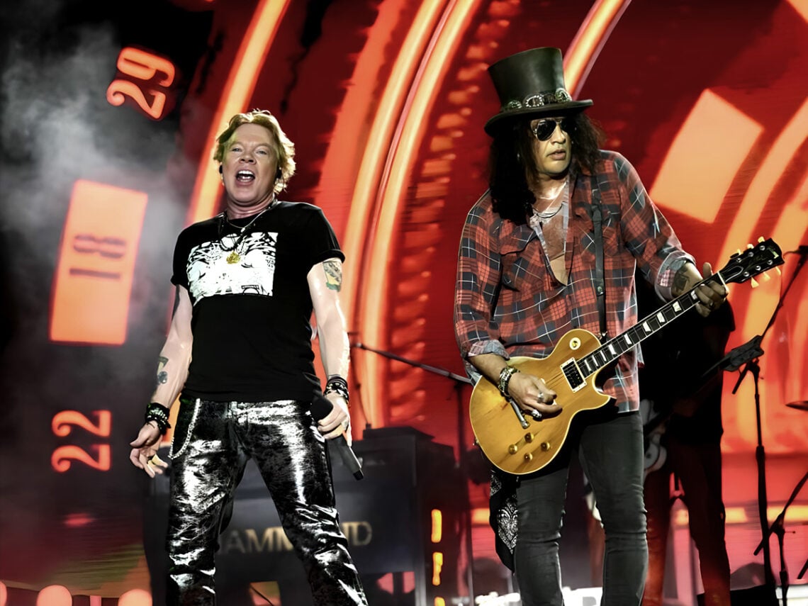 Axl Rose - Slash - Guns N Roses - Glastonbury 2023