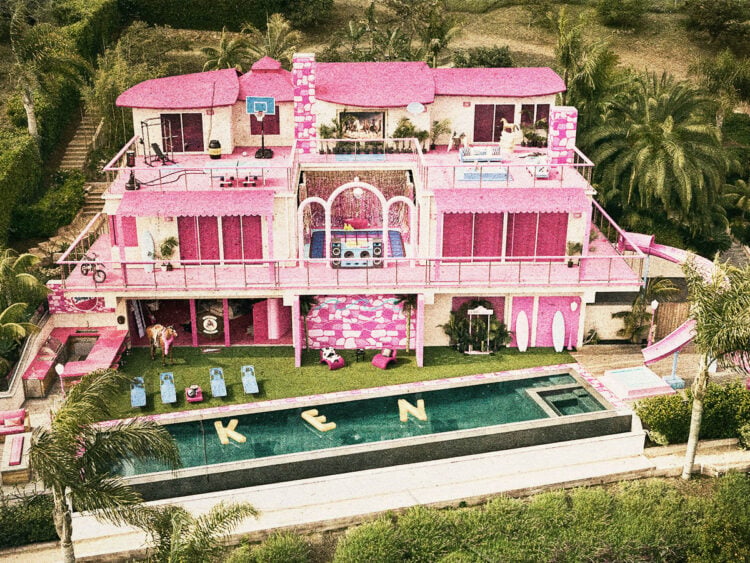 Barbie House - Ken & Barbie - AirBnb - Margot Robbie - Greta Gerwig