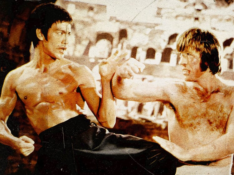 Bruce Lee - Chuck Norris - Fight