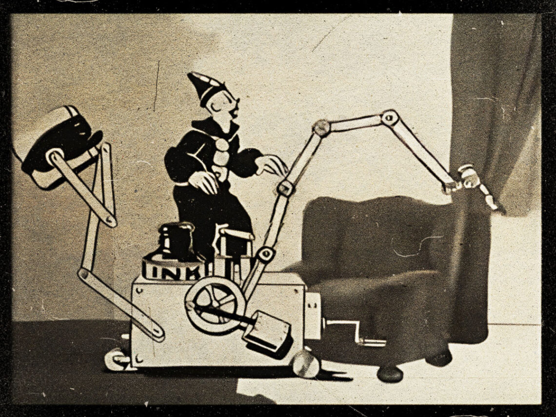 'Cartoon Factory'- self-aware animation from 1924