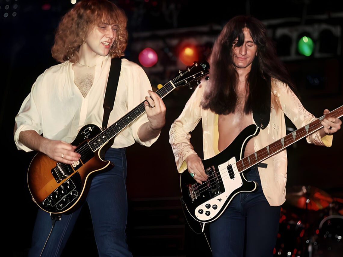 RUSH - November 1978 - Alex-Lifeson - Geddy Lee