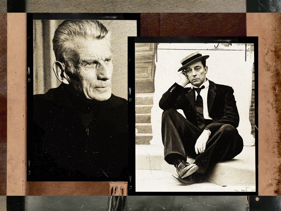 Samuel Beckett - Buster Keaton - Split Image