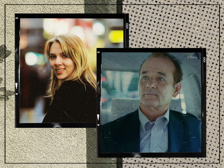 Scarlett Johansson - Bill Murray - Split