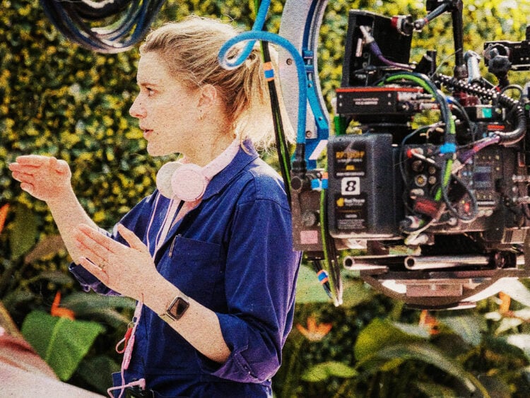 Director/Writer GRETA GERWIG on the set of Warner Bros. Pictures “BARBIE"