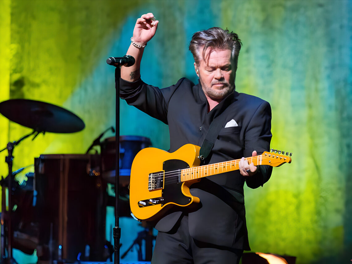 Musician JOHN MELLENCAMP performs live during his Plain Spoken tour at Overture Hall in Madison, Wisconsin - 2015