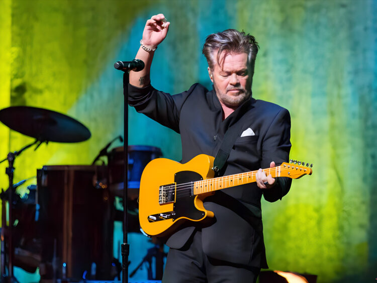 Musician JOHN MELLENCAMP performs live during his Plain Spoken tour at Overture Hall in Madison, Wisconsin - 2015