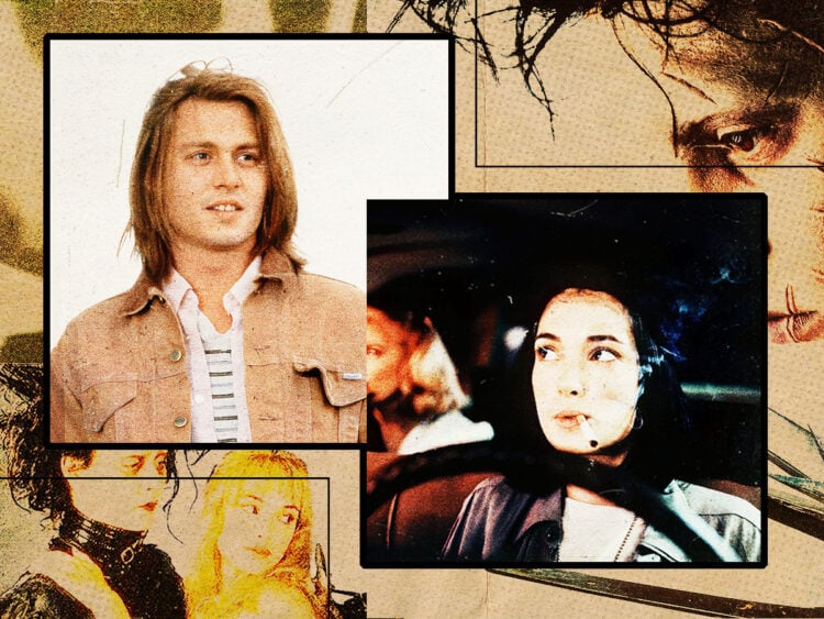 Johnny Depp - Winona Ryder - Split - 1990s
