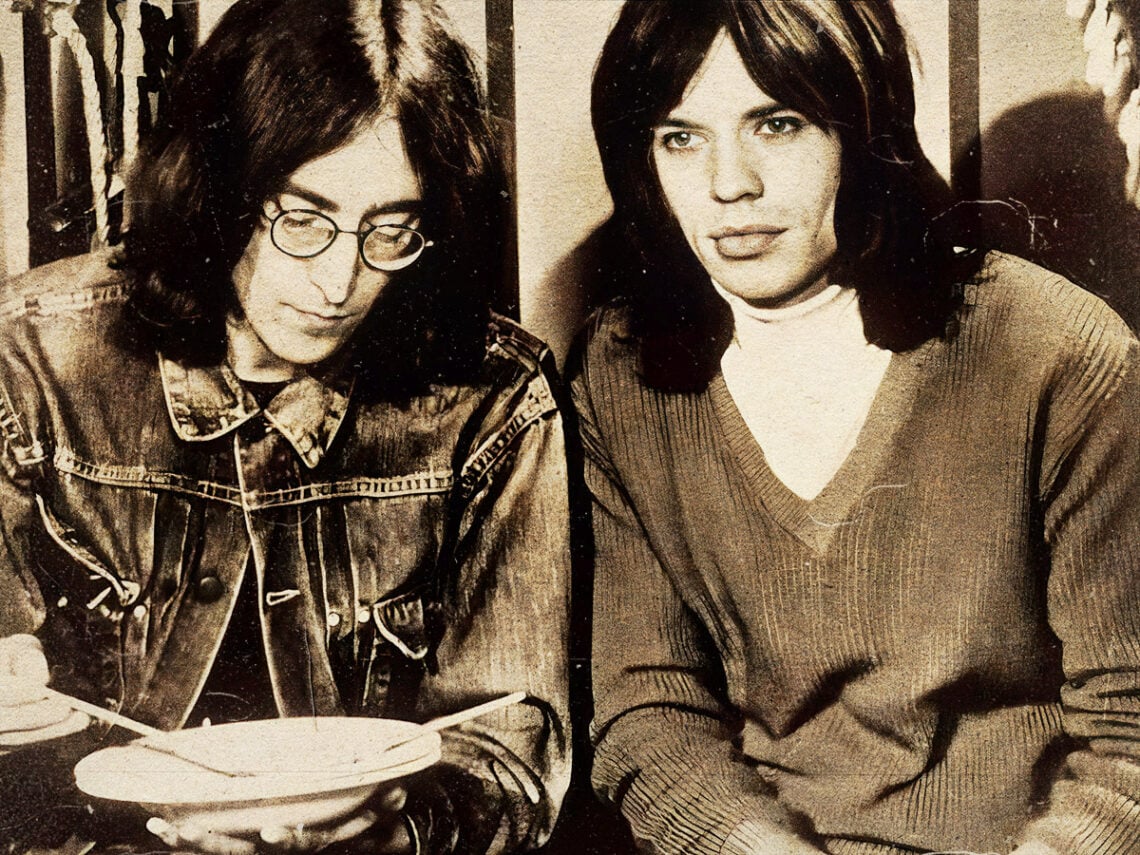 Mick Jagger - John Lennon -The Rolling Stones - The Beatles