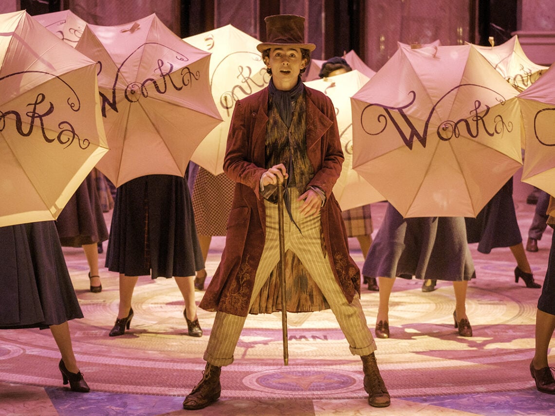 TIMOTHÉE CHALAMET - Willy Wonka - Wonka - 2023
