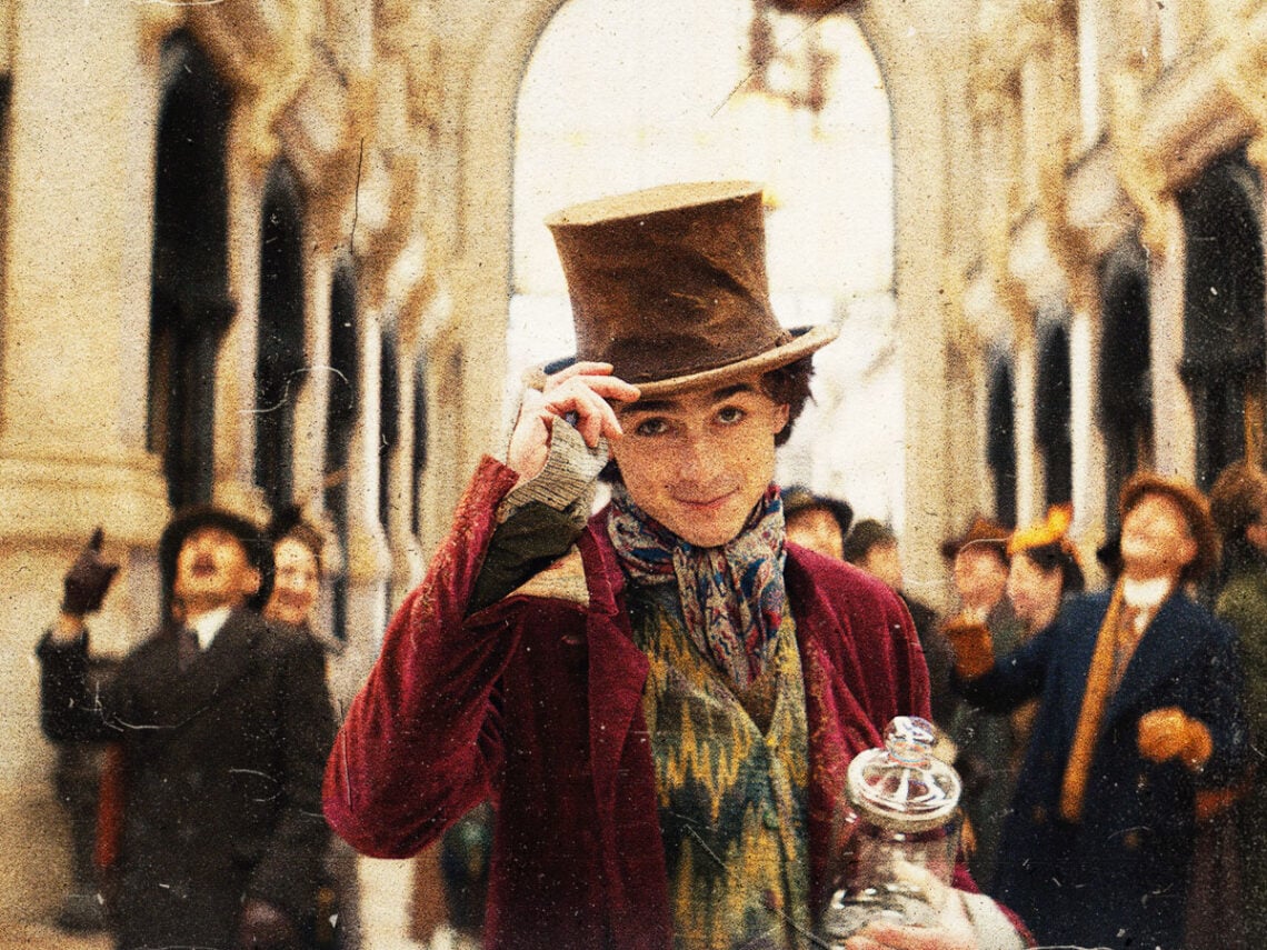 TIMOTHÉE CHALAMET - Willy Wonka - Wonka - 2023