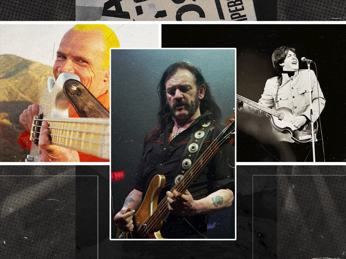 10 bassists that overshadow the guitarist - 2023 - Lemmy - Flea - Paul McCartney