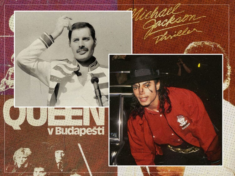 Freddie Mercury - Queen - Michael Jackson