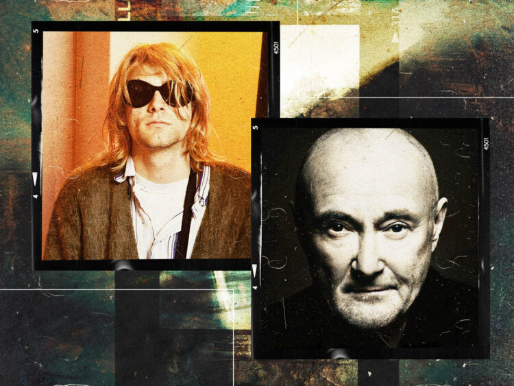 Kurt Cobain - Phil Collins - Nirvana - Genesis