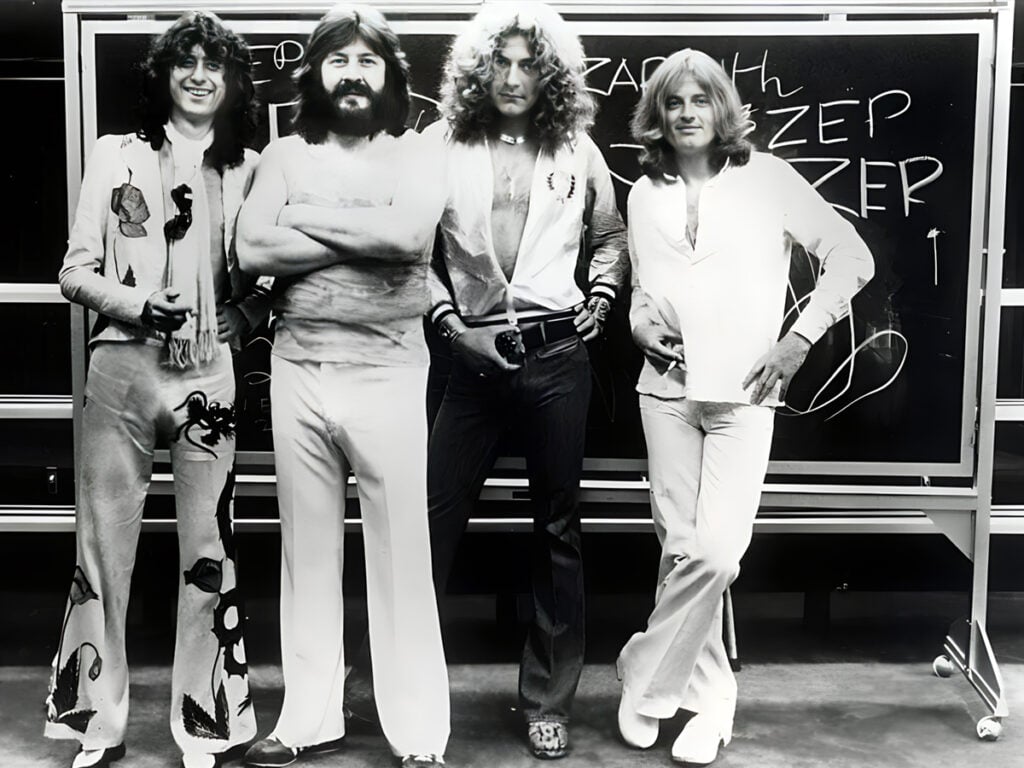 Led Zeppelin - Jimmy Page - Robert Plant - John Paul Jones - John Bonham