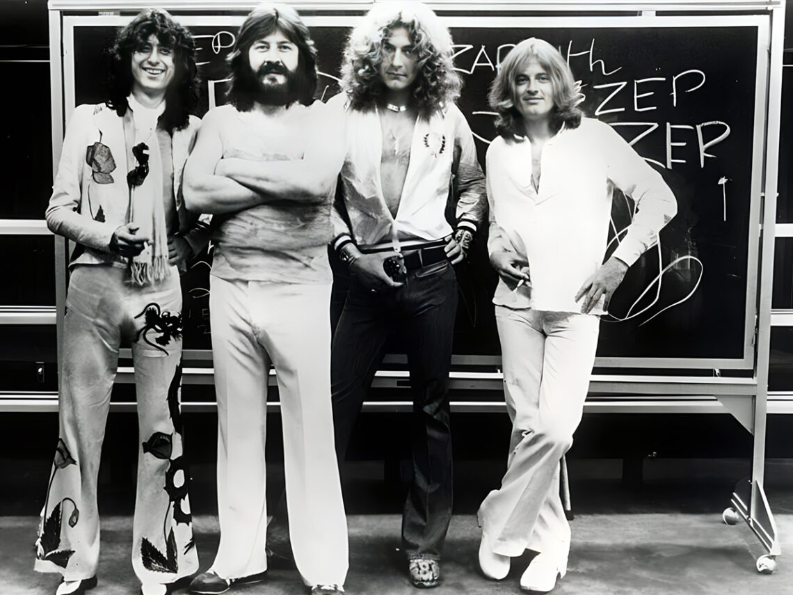 Led Zeppelin - Jimmy Page - Robert Plant - John Paul Jones - John Bonham