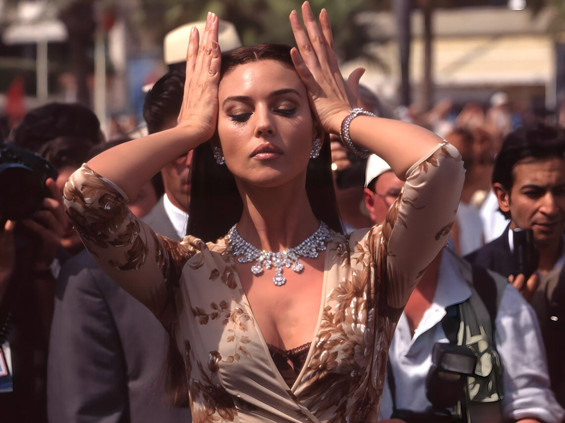 Monica Belluci - Itallian Actress - Cannes 1997