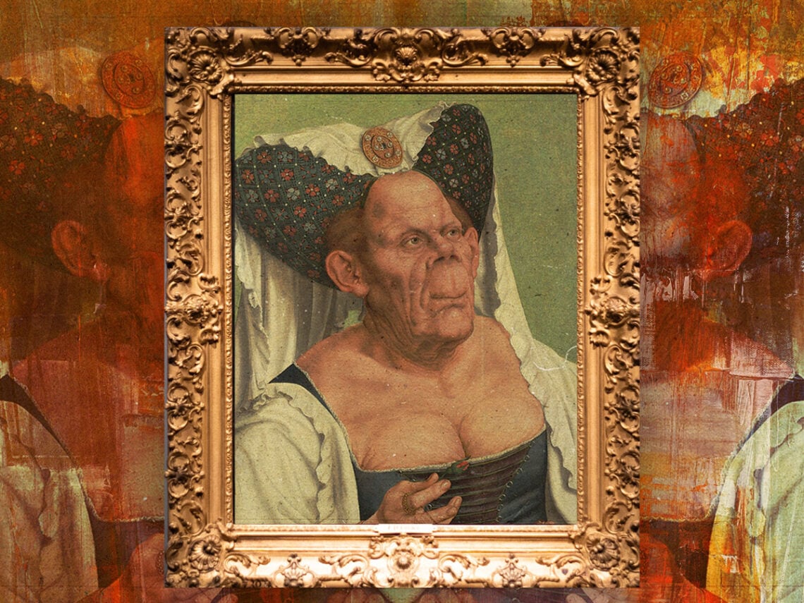 Quentin Matsys - A Grotesque old woman - 1513