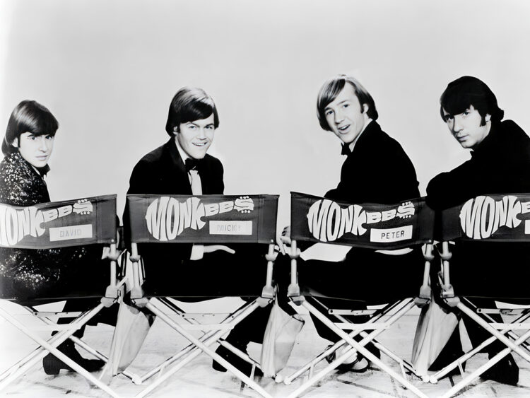 Photo of The Monkees from a 1967 trade ad.