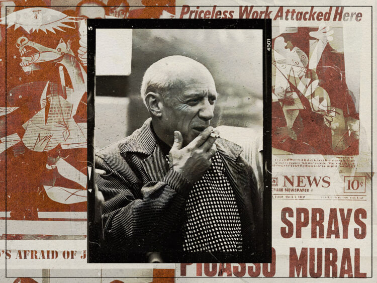 The mystery of the Art Gangster connected to the vandalisation of Pablo Picasso's 'Guernica' - 2023