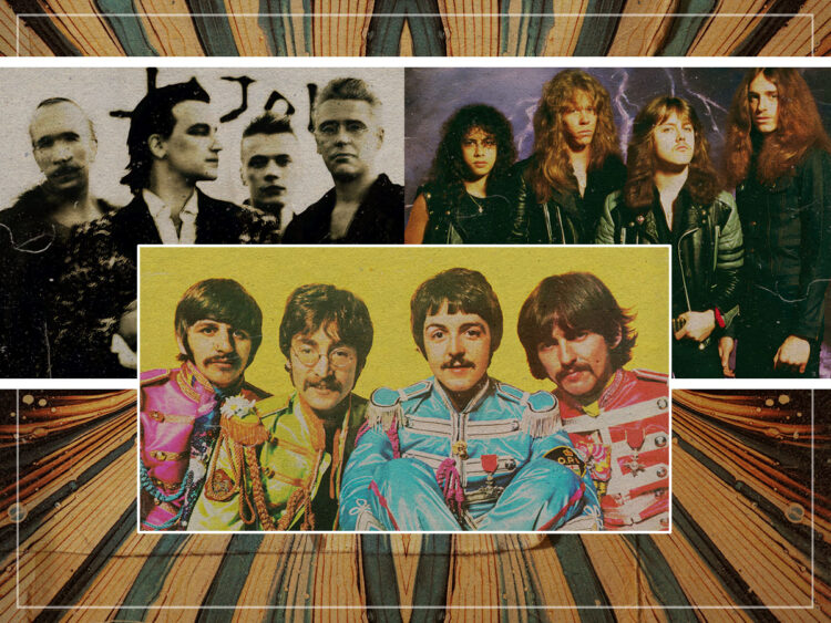 10 artists that drastically changed their image - 2023 - The Beatles - U2 - Metallica