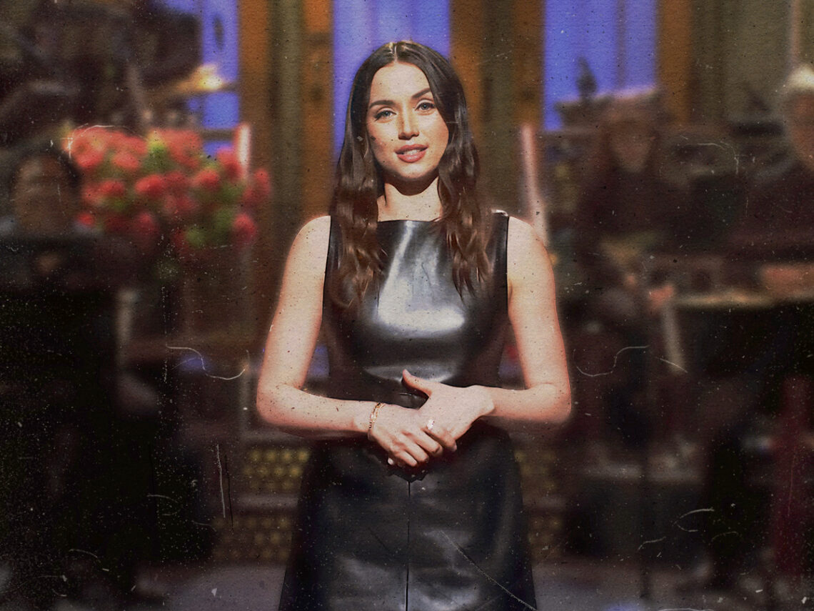 Ana De Armas hosting SNL - 2023