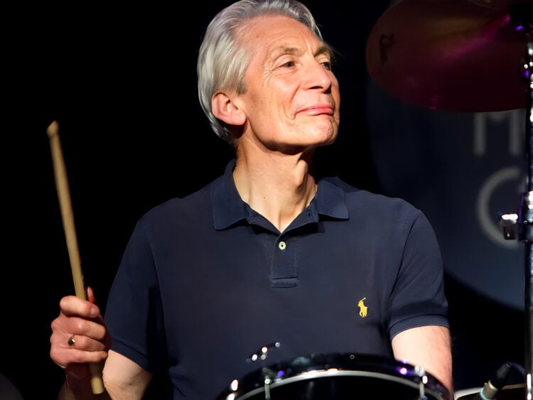 Charlie Watts - The Rolling Stones - Drummer - Old