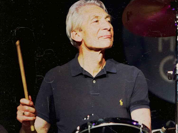 Charlie Watts - The Rolling Stones - Drummer - Old