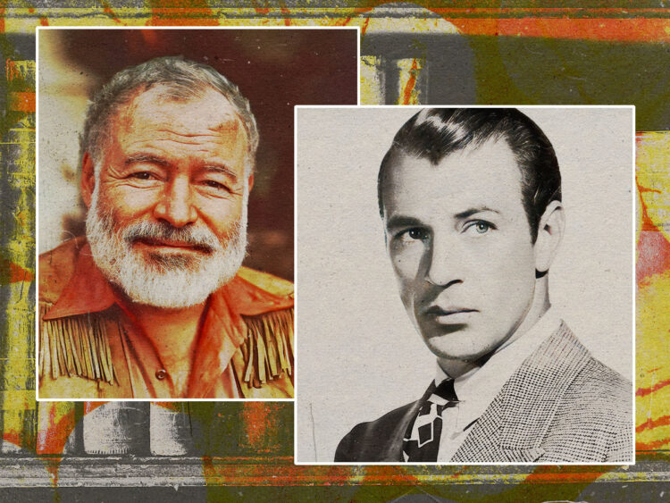 Ernest Hemingway - Gary Cooper - Split