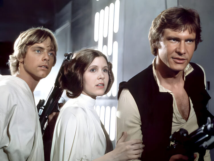 Harrison Ford - Carrie Fisher - Mark Hamill - Star Wars - 1980s