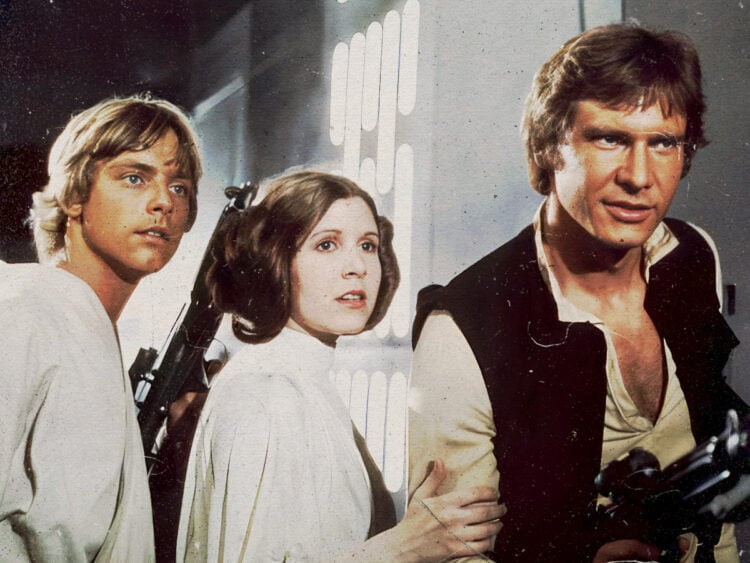 Harrison Ford - Carrie Fisher - Mark Hamill - Star Wars - 1980s