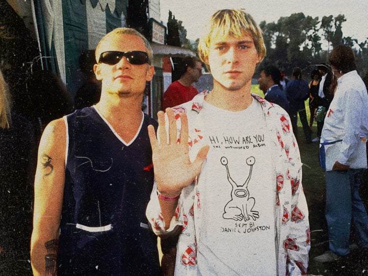 Kurt Cobain - Flea - Daniel Johnson T Shirt