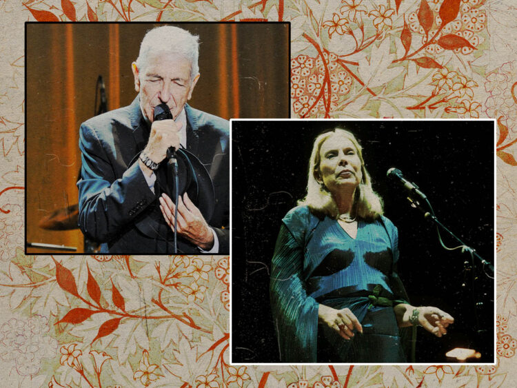 Leonard Cohen - Joni Mitchell - Split