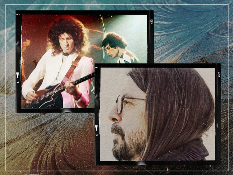 Queen - Dave Grohl - Foo Fighters - Split