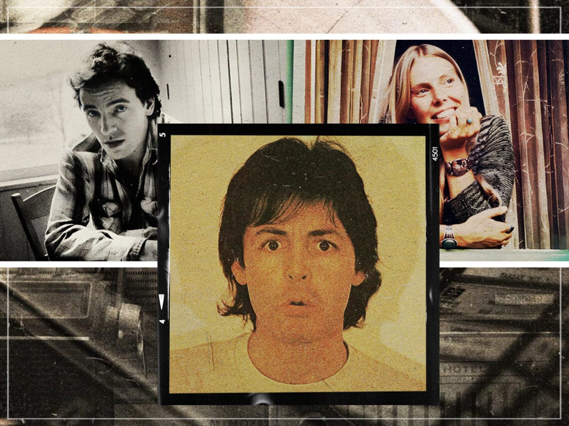 10 rock albums recorded by one person - 2023 - Paul McCartney - Bruce Springsteen - Joni Mitchell