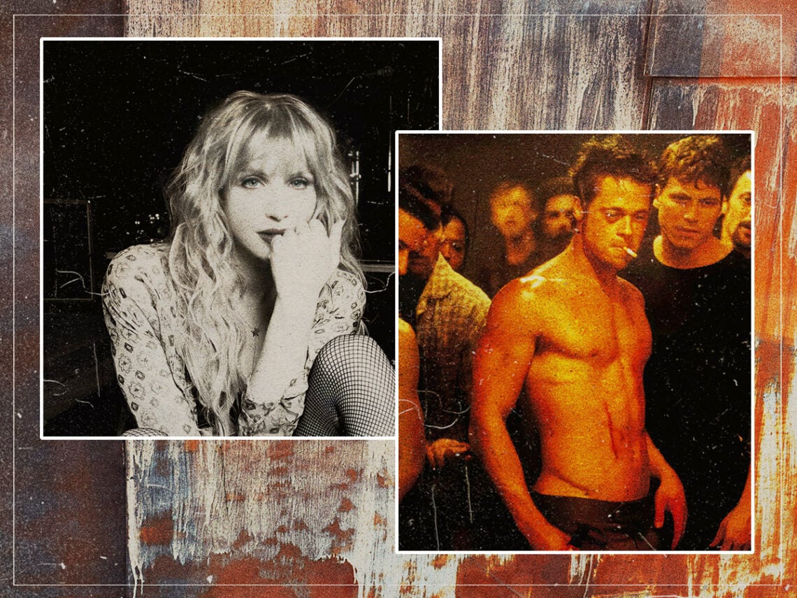 Courtney Love - Brad Pitt - Split