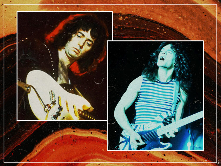 Eddie Van Halen - Ritchie Blackmore - Deep Purple - Van Halen - Split