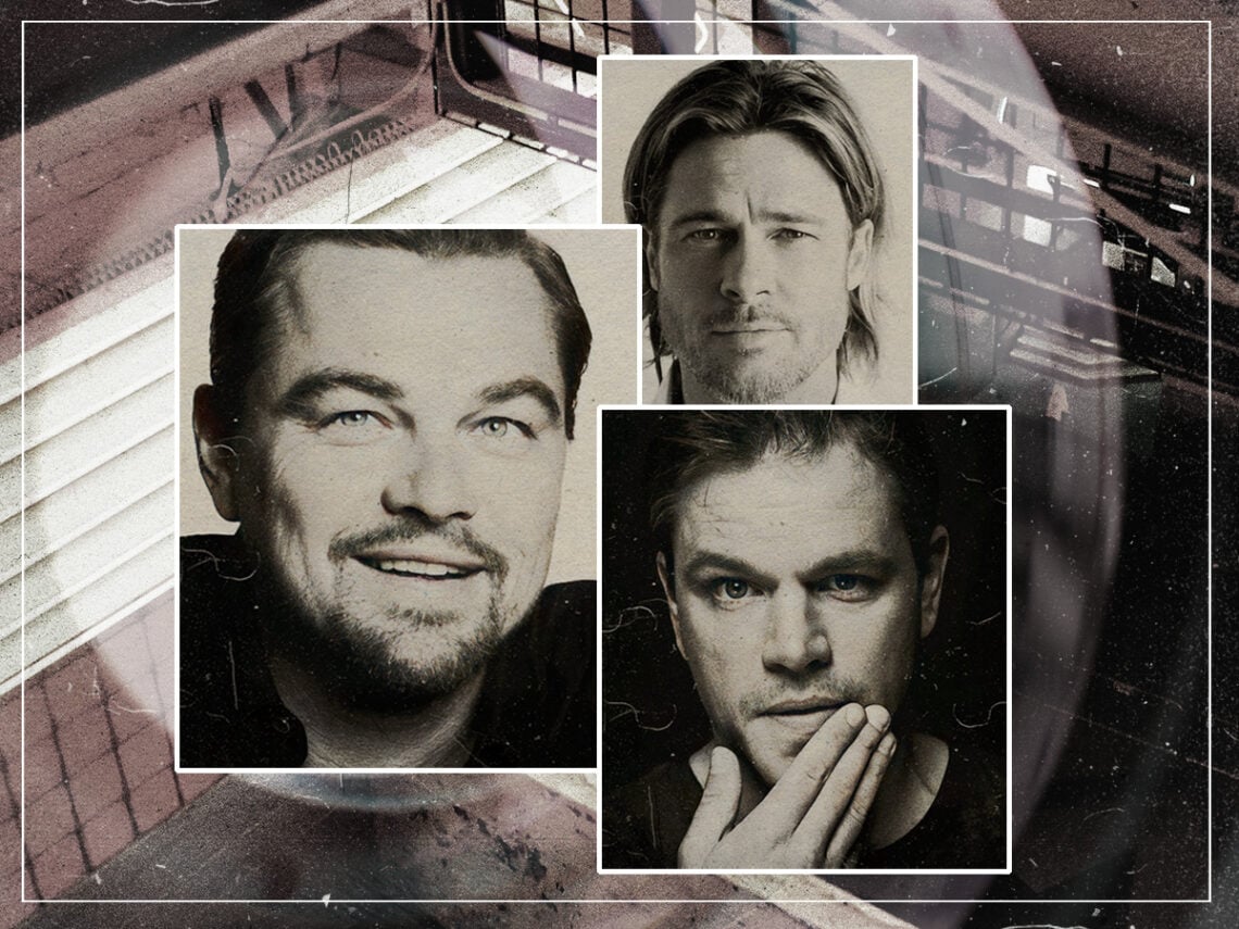 Leonardo DiCaprio - Brad Pitt - Matt Damon - Split - 2023