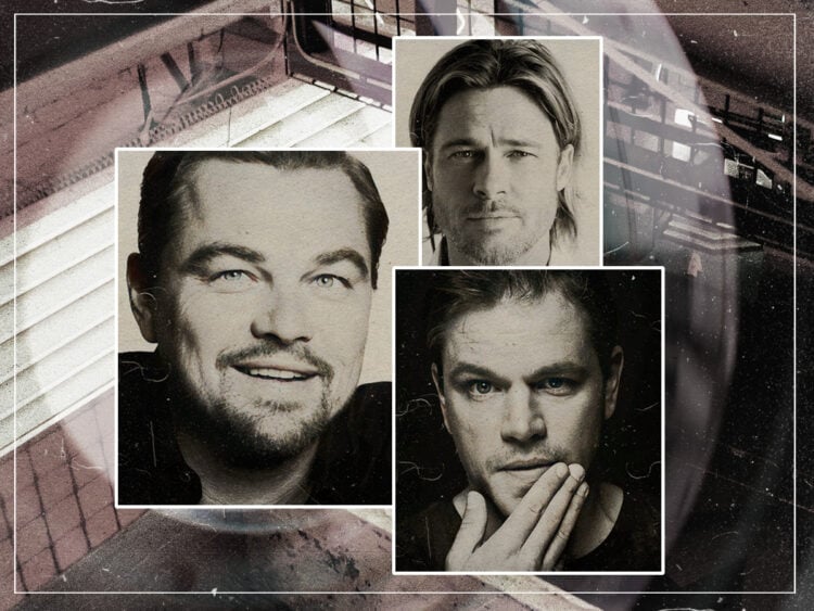 Leonardo DiCaprio - Brad Pitt - Matt Damon - Split - 2023