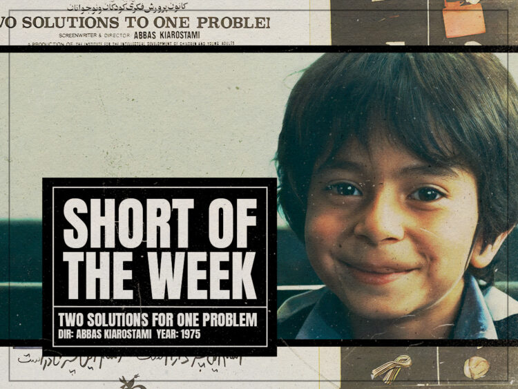 Short of the Week- A moral tale by Abbas Kiarostami - TWO SOLUTIONS FOR ONE PROBLEM - 1975 - 2023