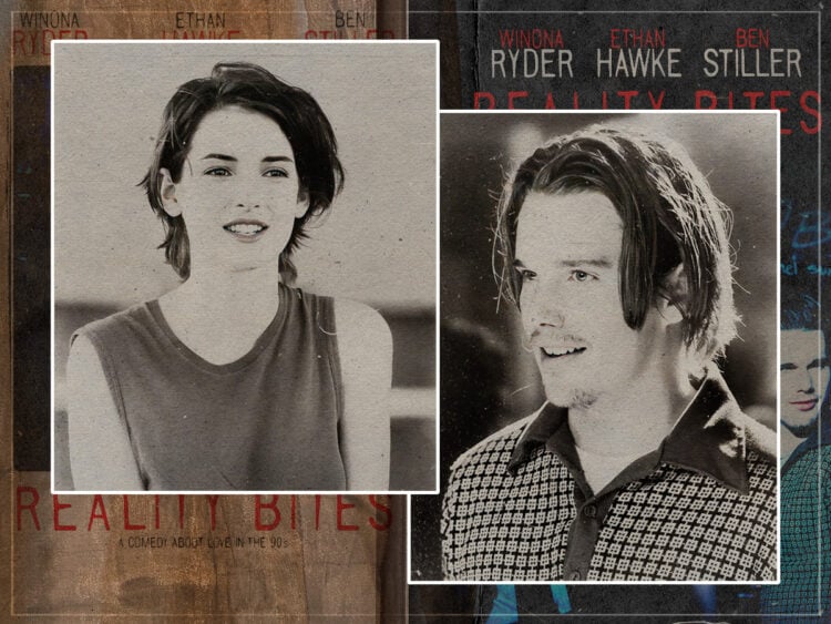 Winona Ryder - Ethan Hawke - 1994 - Reality Bites - Split